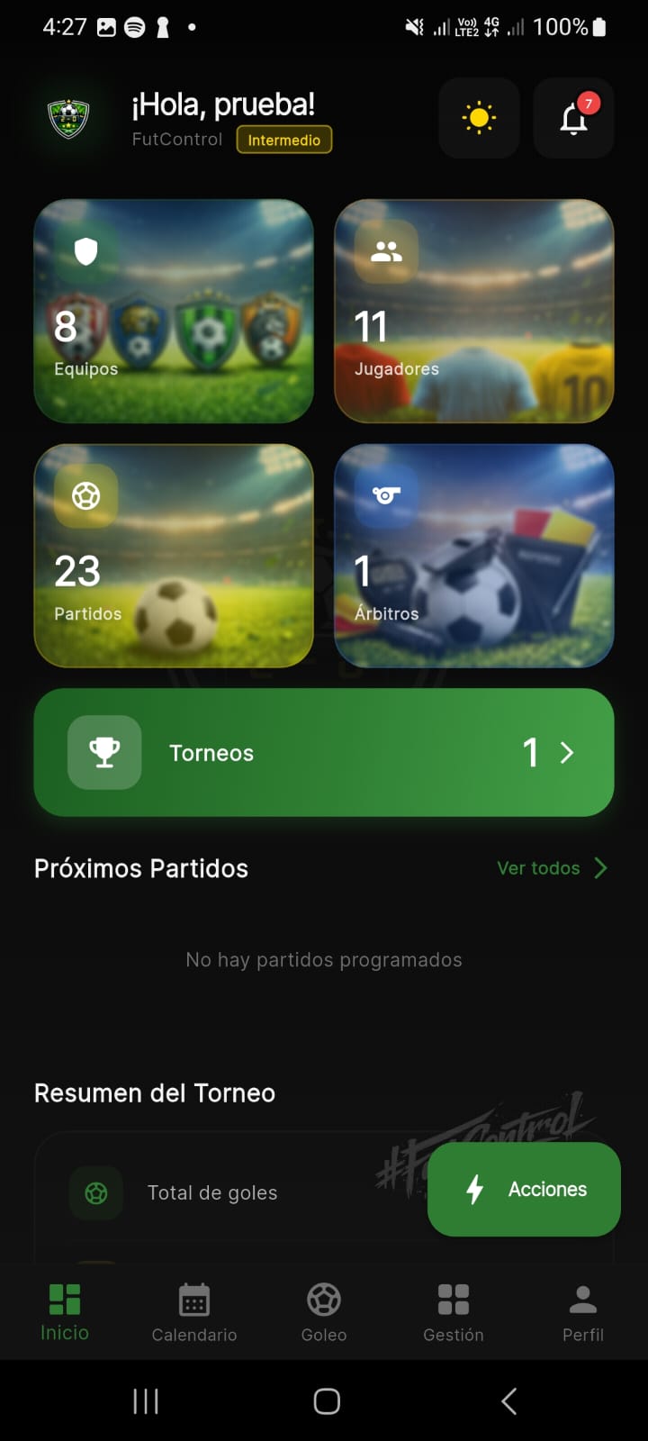 Pantalla de la App 2
