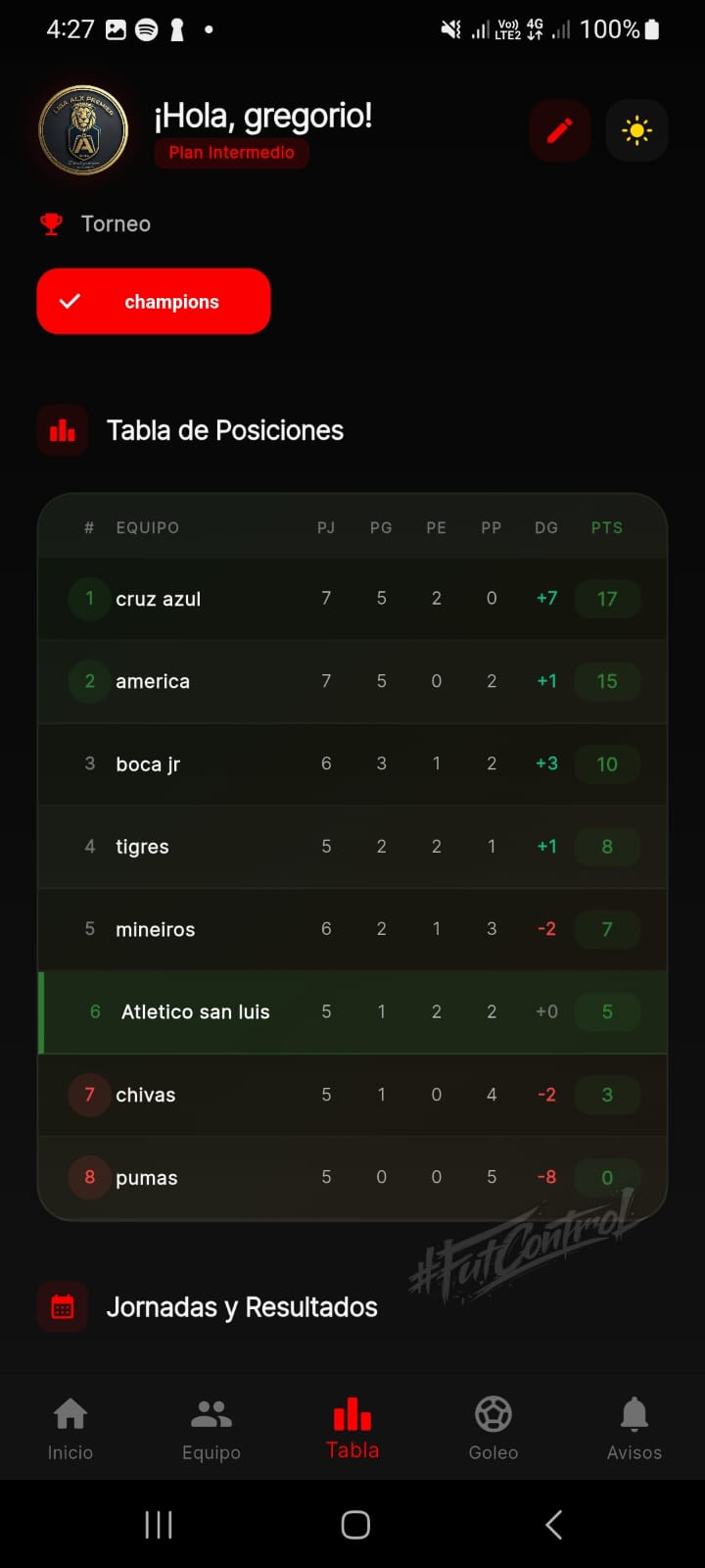 Pantalla de la App 3