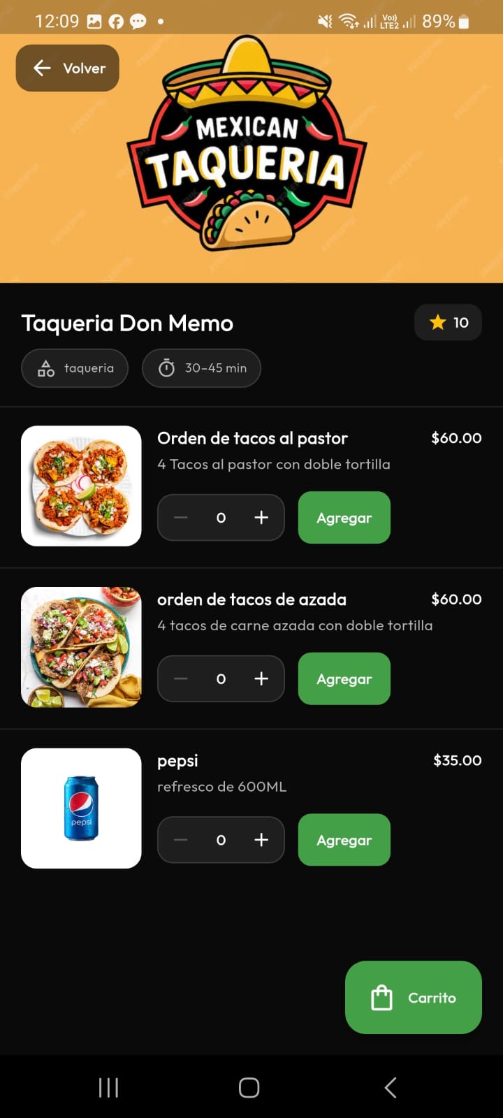 Pantalla Principal